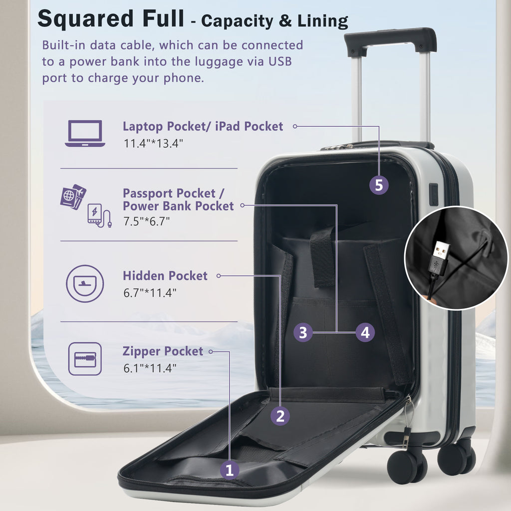 Front-Access Carry-On Set (3-Piece) – Carry Theory